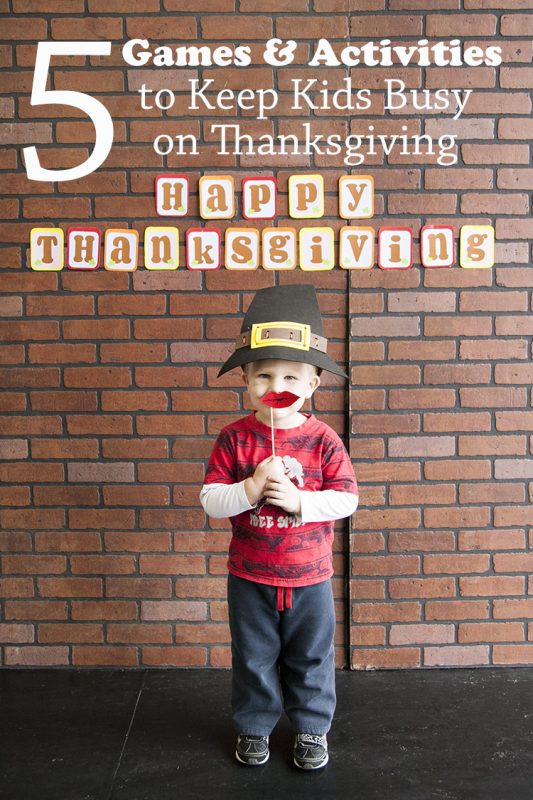 5 Games and Activities to Keep Kids Busy this Thanksgiving