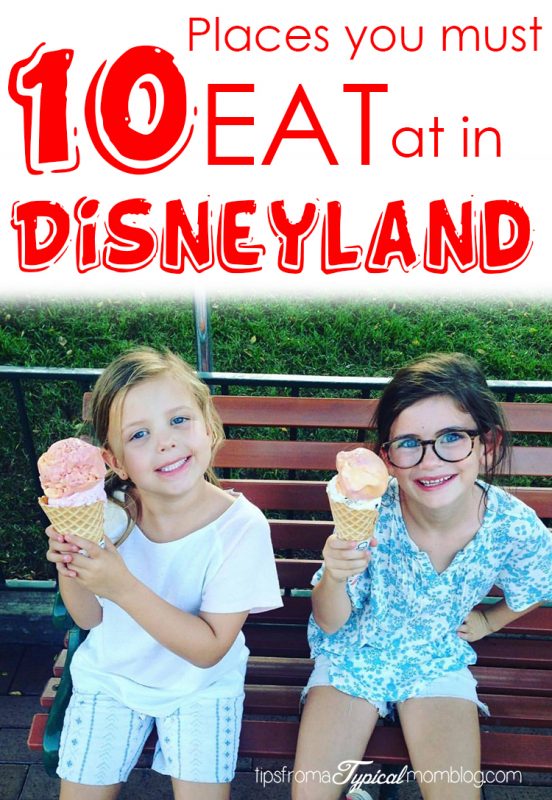 10 Places You Must Eat at in Disneyland