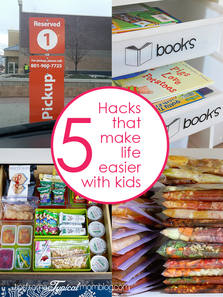 5 Hacks that Make Life Easier with Small Kids + $10 off $50 Grocery Walmart Coupon #GroceryHero