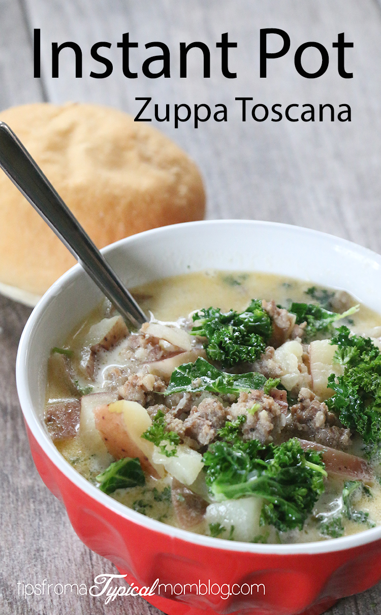 Instant Pot Italian Sausage Potato Soup {aka Zuppa Toscana} Tips from