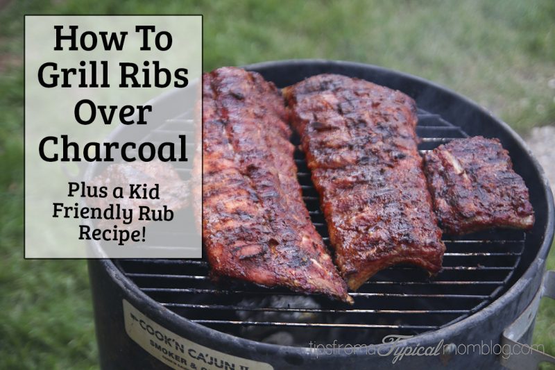 How to grill ribs over charcoal