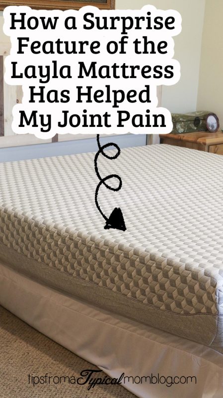 How a Surprise Feature of the Layla Mattress Helped My Joint Pain