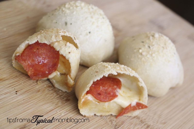 Easy Stuffed Pizza Rolls with Rhodes Rolls