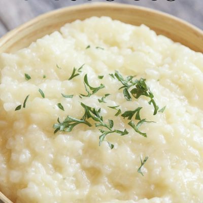 Easy Hands Free Risotto with Bellini