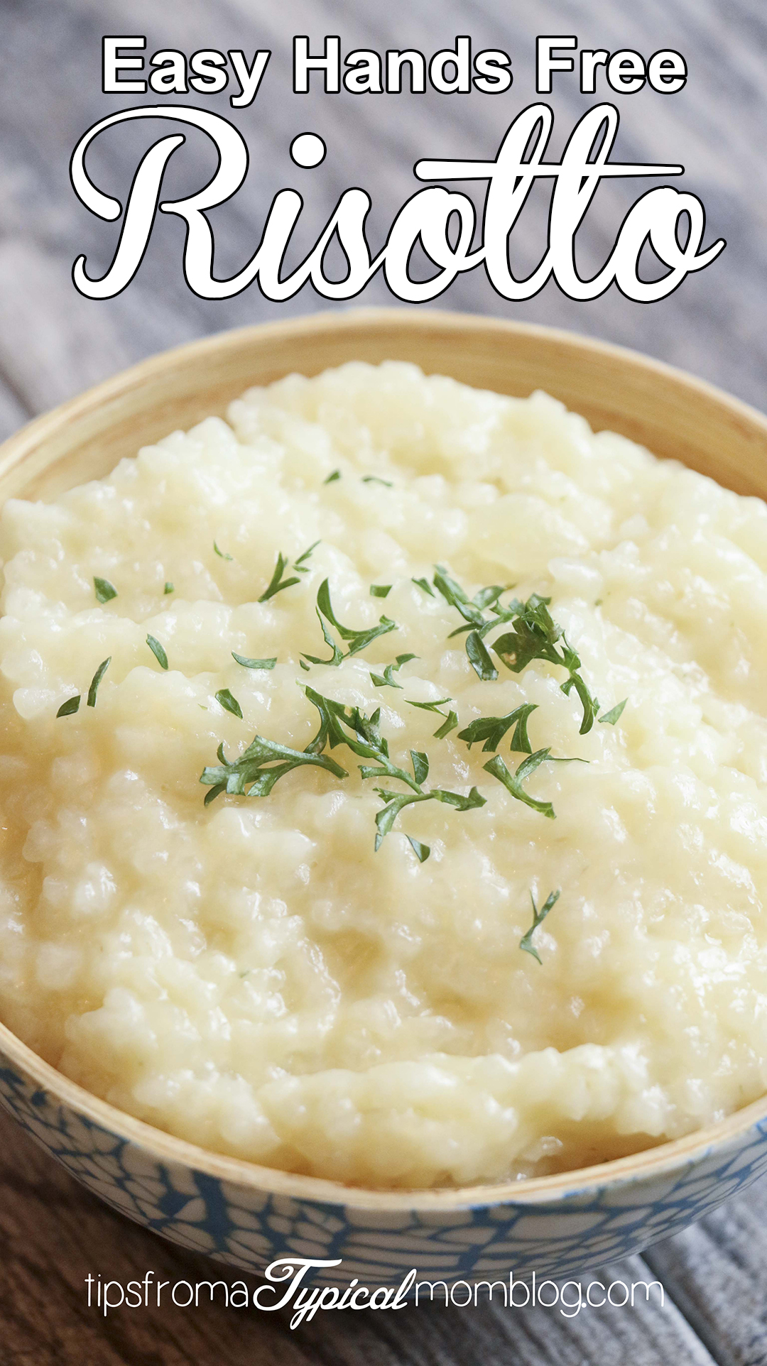 Easy Hands Free Risotto with Bellini Tips from a Typical Mom