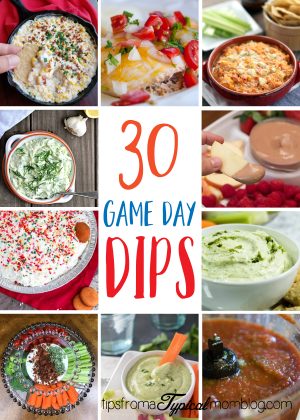 Football Game Day Party Dips - Tips from a Typical Mom