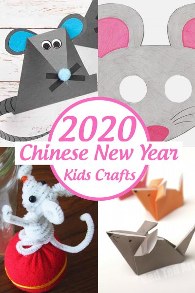 2020 Chinese New Year Rat Crafts and Activities for Preschoolers
