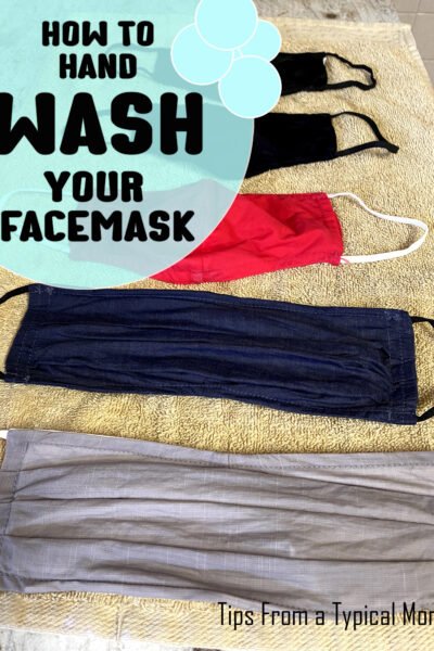 How to Hand Wash Your Facemasks