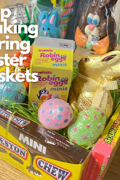 How To Make an Easter Basket Out Of Candy