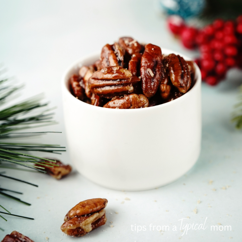 Keto Friendly Candied Pecans