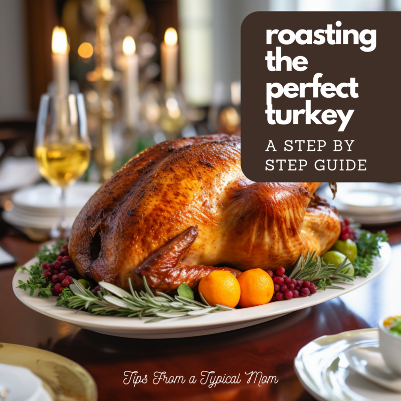 Roasting the perfect turkey, a step-by-step guide.