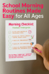 School Morning Routines Made Easy for All Ages