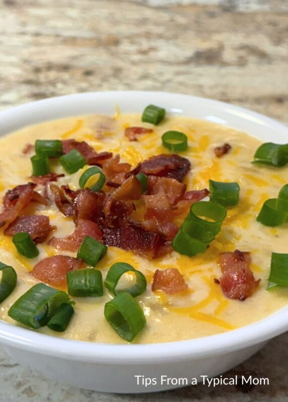 The Best Creamy Cheesy Potato Soup Recipe