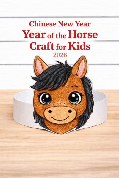 Horse Headband Craft Printable